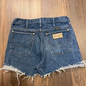Vintage Wrangler denim shorts
